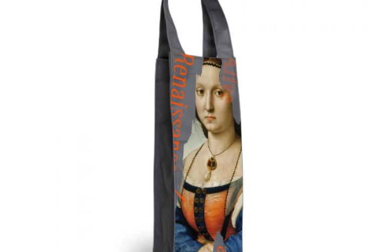 文藝復興藝術手提袋-瑪達萊娜‧多尼肖像(小)