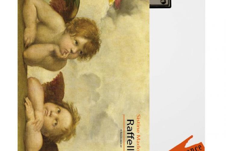 文藝復興藝術板夾-聖母天使